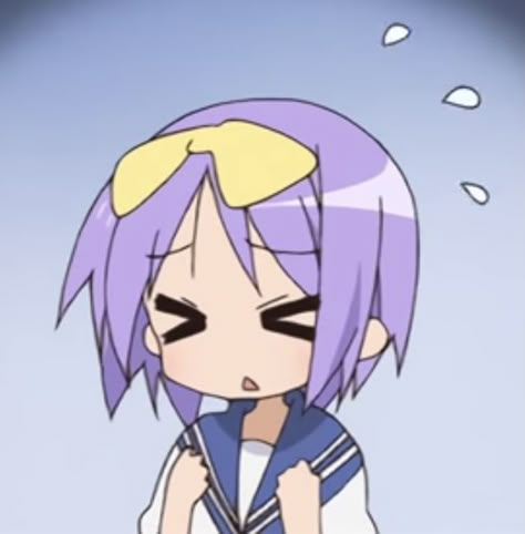 Tsukasa Lucky Star Icon, Moe Anime 2000s, Hiiragi Tsukasa, Tsukasa Lucky Star, Tsukasa Hiiragi, Lucy Star, Konata Izumi, Sailor Fuku, Star Icon