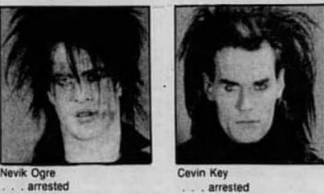 . shared a post on Instagram: "A spelling mistake like that would have gotten the charge struck out! #skinnypuppy #industrialmusic #nivekogre #cEvinKey". Follow their account to see 2698 posts. Goth History, Nivek Ogre, Industrial Music, Angels Blood, Lemon Demon, Trent Reznor, Short Hair Black, Horror Game, Look Alike