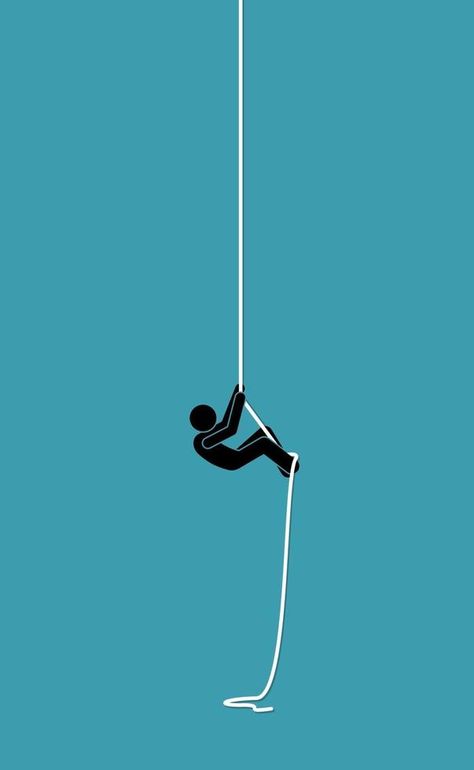 Stick figure man climbing up on a rope Rope Climbing Pose Reference, Rope Climb Crossfit, Motivation Design, Rope Climbing, Rope Climb, Illusions Art, Business Conference, Gym Art, Action Pose Reference