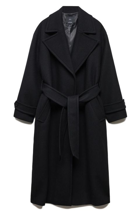 Lawyer Fits, Black Trench Coat, Trendy Outerwear, Long Black Coat, Trendy Outfits Winter, Fear Street, Black Wool Coat, Wool Coat Women, Classic Coats