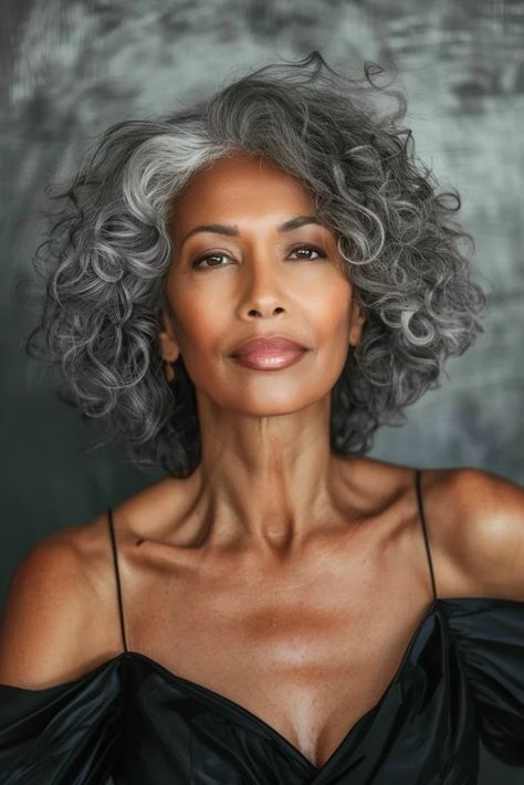 curly-hairstyles-over-60_defined-683x1024.webp (683×1024) Medium Length Curls, Eva Hair, Grey Curly Hair, Womens Haircuts Medium, Salt And Pepper Hair, Beautiful Gray Hair, Hairstyles For Women Over 50, Long Gray Hair, Long Curls