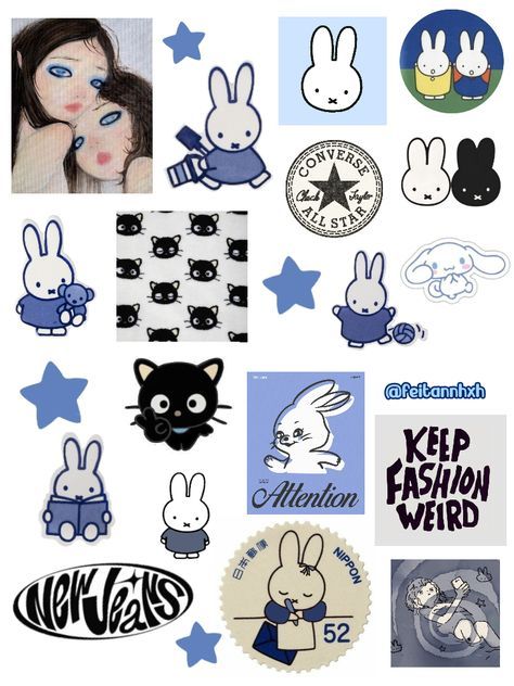 Cute Phone Stickers Printable, Cute Stickers For Sketchbooks, Stickers Sheets Printable, Things To Print For Phone Case, Sticker Phone Case Aesthetic Printable, Acubi Stickers Printable, Sketchbook Stickers Printable, Stickers To Print For Phone Case, Blue Digital Stickers