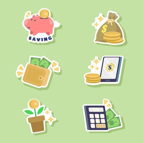 Financial Accounting and Business Sticker Set Financial Accounting, Business Studies, Business Stickers, Beautiful Wallpapers, Sticker Set, Vector Art, Accounting, Vector Free, Royalty Free