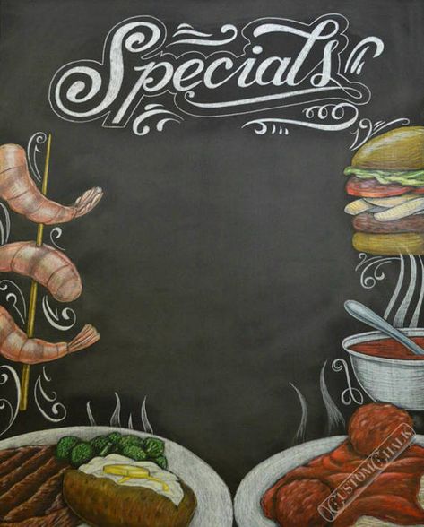 Special Board Ideas Restaurant, Chalkboard Specials Menu Boards, Special Board Restaurant Signs Chalk, Specials Board Chalkboards, Specials Board Restaurant Ideas, Special Boards Restaurant Ideas, Cafe Specials Board, Special Board Restaurant Signs, Specials Board Restaurant