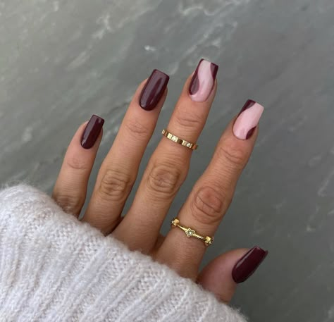 Short Nail Inspo, Valentines Day Nails, Hippie Nails, Punk Nails, Subtle Nails, Vibrant Nails, Casual Nails, Fall Acrylic Nails, Short Square Acrylic Nails