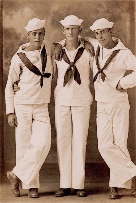 Sailor Men Outfit, Sailor Aesthetic Male, Vintage Sailor Outfit Men, Sailor Uniform Reference, Sailor Clothes Men, Nautical Outfits Men, Sailor Costume Mens, Vintage Sailor Aesthetic, Sailor Costume Men