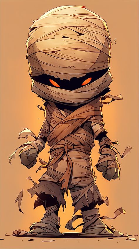 Download this image for Free on Zwin.io Mummy Character Art, Mummy Character Design, Character Art Cartoon, Mummy Character, Mummy Tattoo, Dracula Cartoon, Brian Kesinger, Skater Art, Characters References