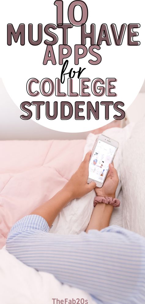 Really great advice for incoming freshman. These are the best apps to have on your phone for surviving school life. I have used these college apps iphone throughout my entire schooling #college #collegehacks #collegestudent Apps Students Must Have, College Freshman Survival Kit, College Freshman Dorm, Apps For College Students, Apps For College, College Freshman Advice, Apps For Girls, Must Have Apps, Freshman Advice