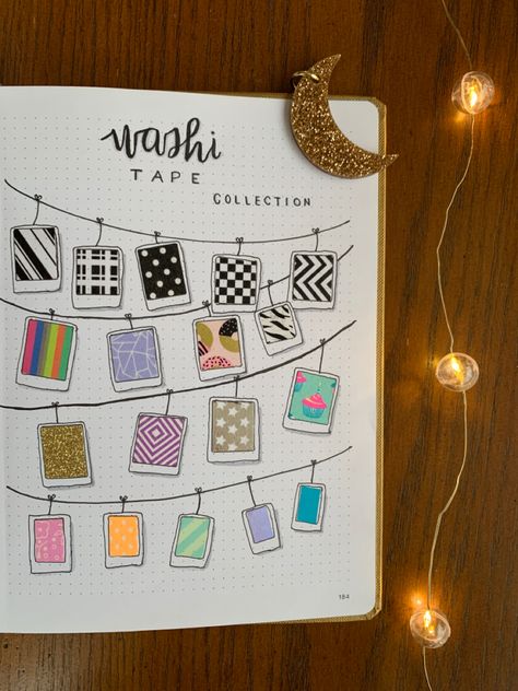 Swatch washi tape Washi Tape Collection, Washi Tape, Washi, Bullet Journal