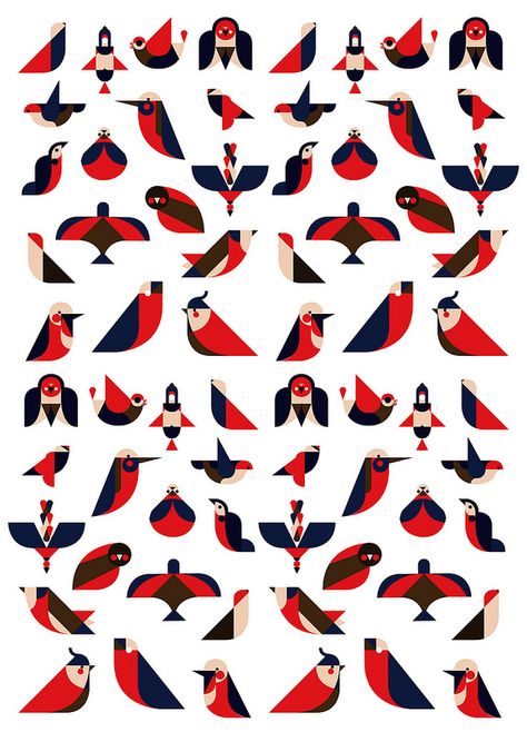 graphically simplified birds Bird Shapes, Bird Shape, Logo Animal, Bird Graphic, Shapes Images, Bird Logos, Illustration Agency, Bird Illustration, Kirigami