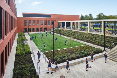 High School Design, Architect Magazine, Outdoor Classroom, Inclusive Design, University Of Oregon, Building Structure, Ventilation System, Learning Spaces, School Architecture