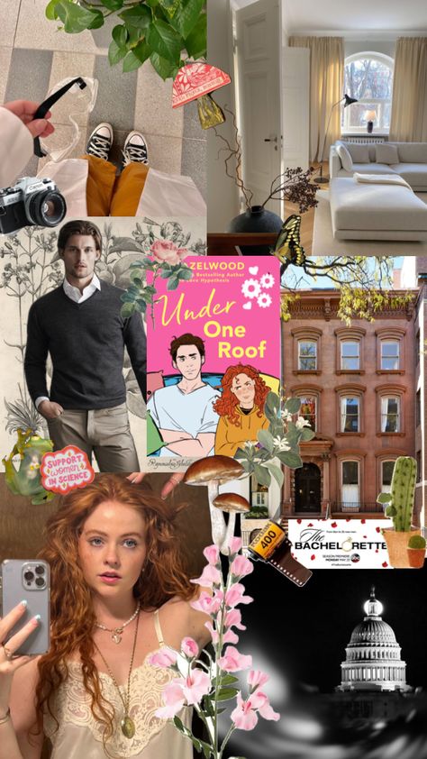 Under One Roof by Ali Hazelwood #underoneroof #alihazelwood #booktok #moodboards #stem Under One Roof Aesthetic, Under One Roof Ali Hazelwood Aesthetic, Love Theoretically Ali Hazelwood Fanart, Two Can Play Ali Hazelwood, Ali Hazelwood Books Aesthetic, Loathe To Love You Ali Hazelwood, Under One Roof Ali Hazelwood, Bride Ali Hazelwood Fanart, Ali Hazelwood Fanart