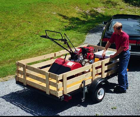 How to Build a Utility Trailer from a Kit Utility Trailer Kits, Utility Trailer Upgrades, Trailer Upgrades, Popular Mechanics Diy, Camping Gear Trailer, Diy Trailer, Small Utility, Motorcycle Camping Gear, Trailer Kits