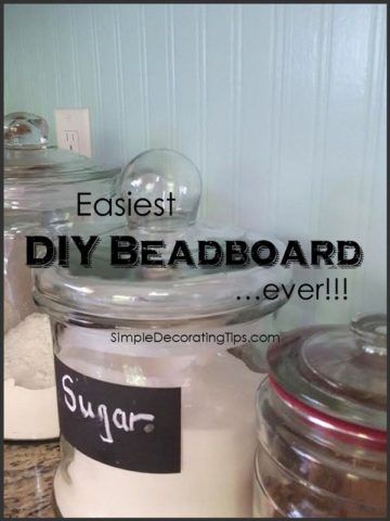 Easiest DIY Beadboard Ever! Painted Beadboard Kitchen, Faux Beadboard, Painted Beadboard Backsplash, Beadboard Walls, Painted Beadboard, Diy Beadboard, Beadboard Kitchen, Red Brick Fireplaces, Beadboard Wallpaper