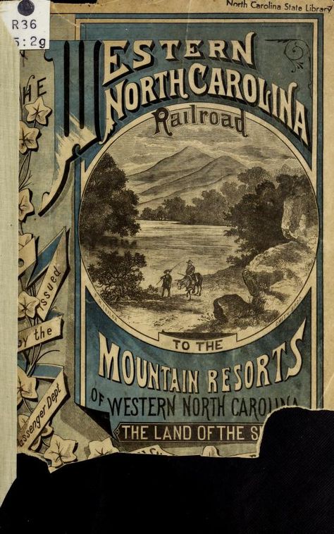 Illustrated guide book of the Western North Carolina Railroad, now completed from Salisbury to Paint Rock ... : Western North Carolina Railroad Company : Free Download, Borrow, and Streaming : Internet Archive Railroad Companies, Public Information, Western North Carolina, Paint Rock, Salisbury, Guide Book, Internet Archive, The Borrowers, North Carolina