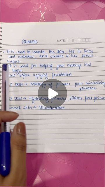 Makeup by Muskan Saini on Instagram: "Use of Face primer:-
For Oily skin- Use matte, pore minimising primer which will control oil on your skin and cover open pores while providing a smooth base for your makeup 

For dry skin- Use hydrating primers that provides hydration to your skin and prevents your makeup from getting cakey.

(Makeup class, self makeup, face primer, oily skin, makeup products, self makeup class, makeup knowledge, makeup base, dry skin, makeup artist, makeup tips)

#makeupclass #makeuptips #makeupartist #selfmakeupclass #selfmakeup #makeupaddict #selfmakeupcourse #makeuptutorial #makeuplooks" Oily Skin Makeup Products, Primer Oily Skin, Makeup Knowledge, Class Makeup, Self Makeup, Primer For Oily Skin, Cakey Makeup, Oily Skin Makeup, Makeup Artist Makeup