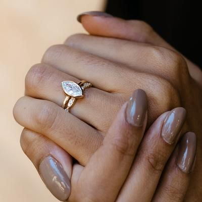 Jane Engagement Ring Setting – Eliza Page Marquise Engagement Ring Set, Flat Engagement Rings, Marquise Ring Setting, Low Profile Engagement Rings, Marquise Engagement Ring, Marquise Diamond Engagement Ring, Marquise Diamond Ring, Cute Engagement Rings, Minimalist Engagement Ring