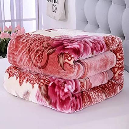 Amazon.com: Heavy Warm Fleece Blanket Queen Heavy Korean Blanket Plush Fluffy Cozy Soft 1Ply Printed Flower Beautiful Embossing Bed Blankets (Pink)(3) : Home & Kitchen Mink Blanket, Blankets For Winter, Waffle Blanket, Heavy Blanket, Queen Blanket, Cotton Throw Blanket, Inspire Me Home Decor, Bed Throw Blanket, Fluffy Blankets