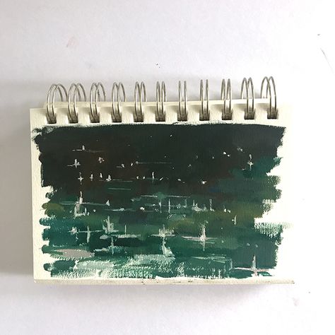 Rain Oil Pastel, Rain Acrylic Painting, Gauche Painting, Art Styles Anime, Arte Aesthetic, I Am Creative, Rain Painting, Commonplace Book, Miniature Projects