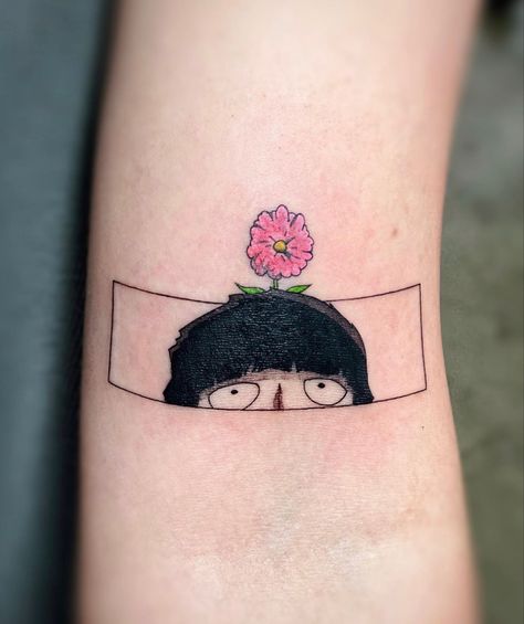 Mob Tattoo, 100 Tattoo, Anime Tattoos, Screw It, Body Tattoos, I Tattoo, Cool Tattoos, Tatting, Graphic Design