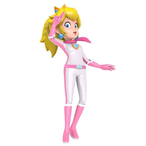 Princesses From Mario, Mario Kart Princess, Princess Peach Mario Kart, Peach Outfits, Peach Mario Kart, Peach Nintendo, Princess Peach Party, Peach Clothes, Super Mario Run