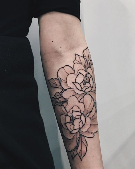 See this Instagram photo by @marlonb_tatts • 253 likes Rose And Peony Tattoo, Meaningful Wrist Tattoos, Peony Tattoo, Peonies Tattoo, Floral Sleeve, Cover Up Tattoos, Feb 4, Tattoo Placement, Forearm Tattoo