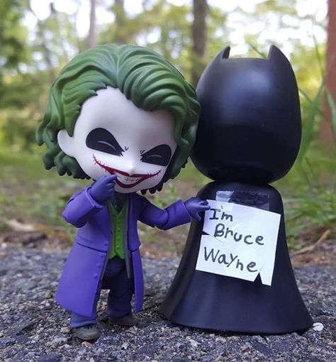 Joker Chibi, Joker Heath, Univers Dc, Batman Funny, Batman Universe, Im Batman, Marvel Vs Dc, Batman Joker, Batman Art