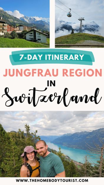 switzerland itinerary for 7 days pin for pinterest 7 Day Switzerland Itinerary, Jungfrau Switzerland, Switzerland Places To Visit, Bucket List Trips, Switzerland Itinerary, Swiss Travel Pass, Bucket List Vacations, Swiss Travel, Switzerland Travel