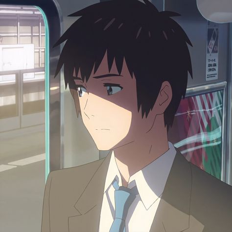 Taki Kimi No Nawa Icon, Taki Tachibana, Mitsuha And Taki, Darwin's Game, Cosplay Clothes, Your Name Anime, Name Pictures, Anime Backgrounds Wallpapers, Anime Boyfriend