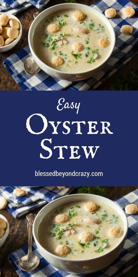 Oysters Recipes, Oyster Stew Recipes, Sandwich Night, Oyster Soup, Oyster Stew, Stews Recipes, Sea Foods, Pinterest Food, Bon Apetit