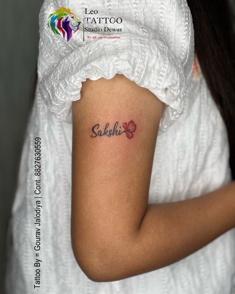 #tattoo #tattooideas #girlstattoo #tattoosforwomen #tattoodesign #shorts #aiartworks Sakshi Name Tattoo, Leo Tattoos, Modern Tattoos, Name Tattoo, Name Tattoos, S Tattoo, Tattoo Tattoo, Tattoo Studio, Tattoos For Women