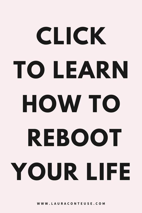 Discover the keys to a fresh start and new beginnings in this empowering blog post. Learn how to start a new chapter in your life with actionable steps that help you begin a new chapter with confidence. Explore strategies for how to start over in life and reboot your life. Uncover essential personal growth tips that support your journey. This guide shows you how to have a fresh start in life, helping you start creating a new version of yourself and embrace exciting possibilities ahead. How To Reboot Your Life, Start Over In Life, Reboot Your Life, New Version Of Yourself, Turn Your Life Around, Personal Growth Motivation, Personal Growth Plan, Life Makeover, Personal Improvement