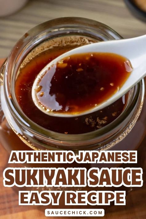 Sukiyaki sauce Recipe Easy Sukiyaki Recipe, Sukiyaki Sauce Recipe, Japanese Sukiyaki Recipe, Sukiyaki Sauce, Sukiyaki Recipe, Japanese Sauce, Cooking Game, Flavor Enhancers, Japanese Dishes