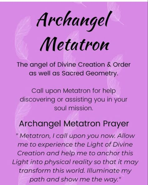 Metatron Archangel, Metatron Angel, Archangels Names, Archangel Raziel, Archangel Sandalphon, Prayer Affirmations, Symbols Elements, Angel Magic, Angelic Reiki