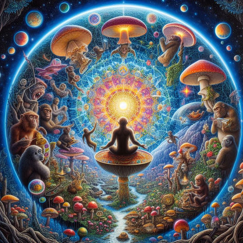 Visionary inspiration from the realms beyond, may we enter the mushroom coalition and be one. #TheMushroomCoalition #VisionaryInspiration #TrippyArt #SpiritualAwakening #AIColorful #TheMushroomCoalition #VisionaryArts #MindExpanding #InnerPeace #AIPsychedelic #ThemushroomCoalition #VibrantArt #TrippyVibes #SpiritualGrowth #AIColorful #TheMushroomCoalition #CosmicConnection #NewAgeVibes #AIMulticolor #TheMushroomCoalition #MysticalArt #PsychedelicJourney #CosmicVibes #AIArtistic#trippy Psylocibin Mushroom, Trippy Aesthetic, Dreams And Visions, Age Of Aquarius, Mystical Art, Vibrant Art, Visionary Art, Trippy Art, New Age