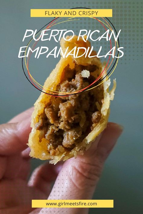 Savor the irresistible allure of Puerto Rican Empanadillas, where golden flaky pastry embraces a savory symphony of seasoned meat fillings. Portable and customizable, these mouthwatering Puerto Rican beef turnovers are the perfect fusion of convenience and culinary artistry. Beef Empanadas Recipe, Puerto Rican Dishes, Boricua Recipes, Beef Empanadas, Puerto Rican Food, Homemade Dough, Rican Food, Empanadas Recipe, Puerto Rican Recipes