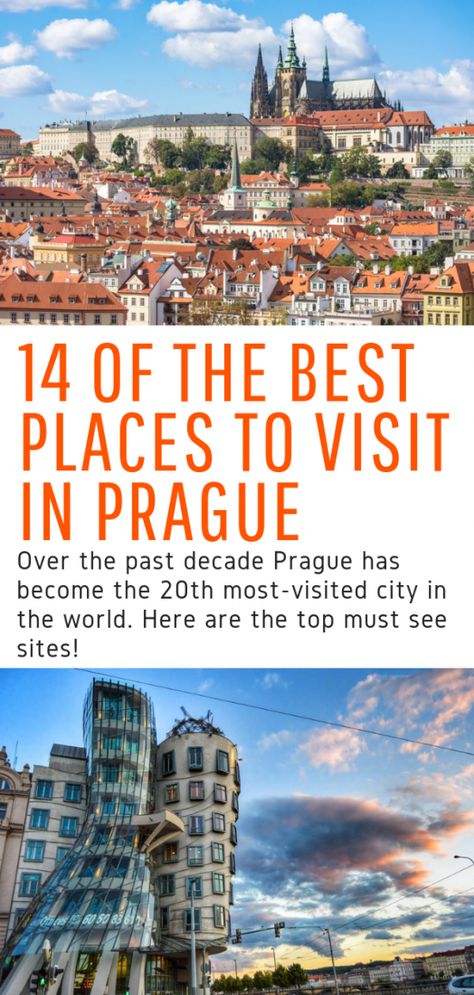 14 of the Best Places to Visit in Prague - Headed to the Czech Republic and looking for things to do in Prague? This guide gives you all the top places to visit in Prague! #prague #europe #czechrepublic #travel Prague Travel Guide, Things To Do In Prague, Czech Republic Travel, Travel Mood, Visit Prague, Dream Trips, Prague Travel, Travel Blogging, The Czech Republic