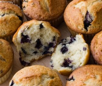 blueberry-yogurt-muffins Blueberry Mini Muffins, Yoghurt Muffins, Shower Vibes, Blueberry Yogurt Muffins, Mini Blueberry Muffins, Blueberry Yogurt, Yogurt Muffins, Light Breakfast, Baking Bread Recipes