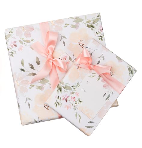 PRICES MAY VARY. [ Gift wrapping paper set ] – Finally! An all-in-one Gift wrap bundle to wrap bride gifts that look flawless with our amazing watercolor wrapping paper! This gift wrapping paper bundle includes: 3 folded wrapping sheets of gift wrap (27” x 39”) + 3 meters of coordinating blush ribbon for gift wrapping + 3 matching flower gift tags to save you time and money. [ Designed With You in Mind ] – Tired of running around town to find a matching bow or ribbon? Tired of dropping $6 on a B Card For Friendship, Dinosaur Wrapping Paper, Wrapping Paper Birthday, Wedding Wrapping Paper, Wrap Presents, Baby Shower Wrapping, Flower Wrapping Paper, Pink Wrapping Paper, Wedding Gift Wrapping