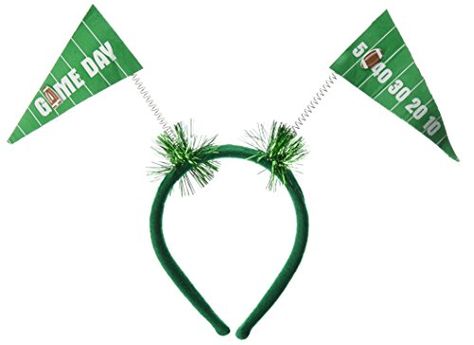 Football Theme Party, Green Headband, Football Decorations, Pennant Flags, Football Themes, Party Headband, Pennant Flag, Sports Themed Party, Flag Football