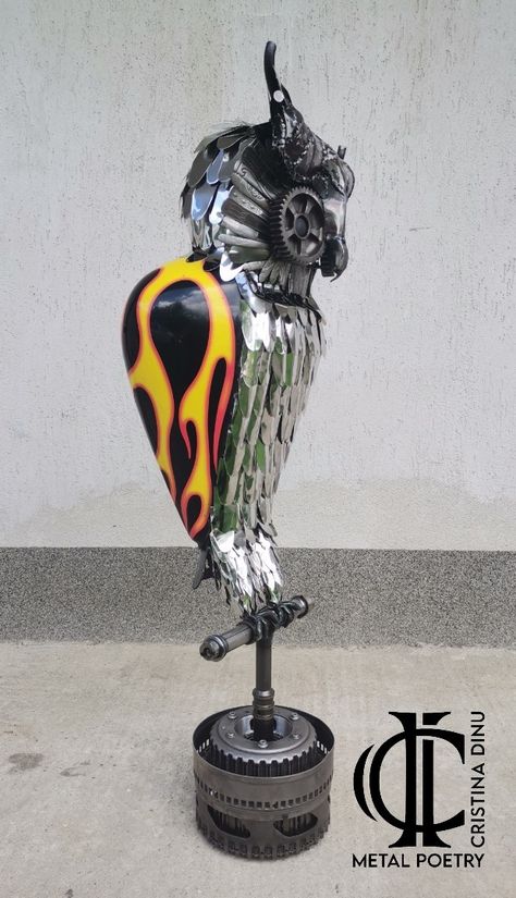 Motorbike Tank Art, Tank Art, Metal Animal, Scrap Metal Art, Scrap Metal, Art Metal, Motorcycle Parts, My Website, Car Parts