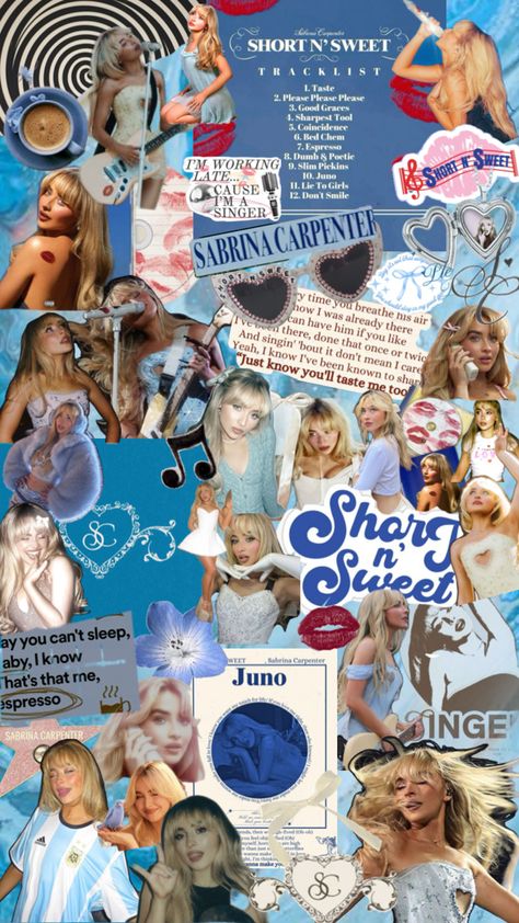 cute 💙🍰 Sabrina Carpenter Collage, I Care, Sabrina Carpenter, Dumb And Dumber, Collage