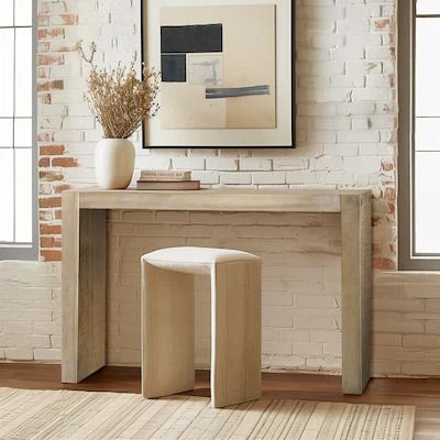 Console Tables - Bed Bath & Beyond Console Table White, Narrow Console Table, Vintage Side Table, Counter Table, Multifunctional Furniture, Wood Console Table, Wood Console, Online Furniture Stores, Gracie Oaks