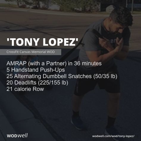 Crossfit Challenge, Crossfit Workouts Wod, Tony Lopez, Background Story, Wod Workout, Partner Workout, Push Ups, Gym Design, Crossfit Workouts