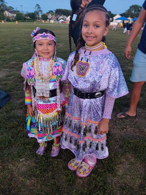 Jingle Dress Regalia, Regalia Beadwork, Jingle Dancer, Native Dresses, Ribbon Dresses, Ribbon Pants, Powwow Beadwork, Powwow Outfits, Native Regalia