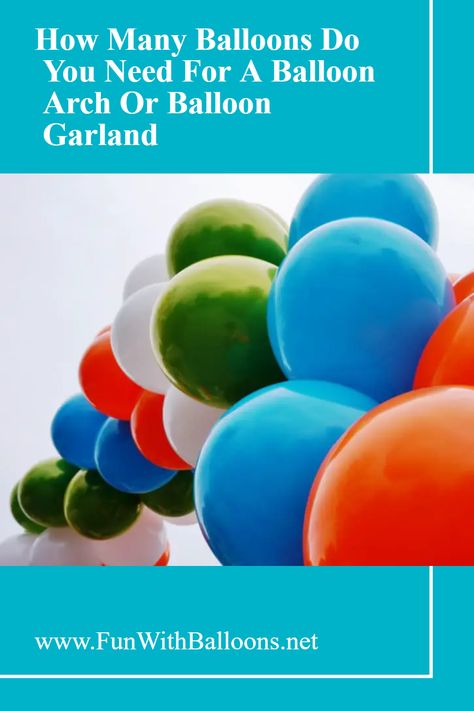 Confused about how many balloons you actually need for a balloon arch or garland? 🤔 Don't worry, we’ve got you covered! From crafting a simple balloon arch for a birthday party 🥳 to creating a grand balloon garland for a wedding 💕, discover the art and science behind determining the right number of balloons. Get ready to make your event pop with fun and vibrancy! 🎉 #howmanyballoons Simple Balloon Arch, Balloon Hacks, Balloon Clusters, Balloon Columns, Art And Science, Balloon Decor, Balloon Arch, Balloon Garland, The Balloon