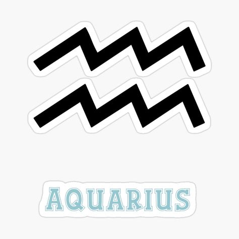 Safe Aesthetic, Zodiac Stickers, Sign Aesthetic, Aquarius Aesthetic, Aquarius Zodiac Sign, Roblox Clothes, Anime Journal, Aesthetic Sticker, Sign Sticker