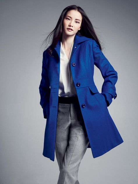 Blue Trench Coat Outfit, Pants Nordstrom, Coat Sewing, Trench Coat Outfit, Blue Trench Coat, Nordstrom Sale, Coat Outfit, Outfit Mujer, Blue Coat