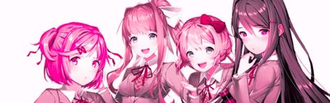 #ddlc #dokidokiliteratureclub #dokidoki #ddlc #dokidokiliteratureclub #dokidoki #ddlcicons #dokidokiicon #fanart #justmonika Doki Doki Literature Club Banner, Ddlc Header, Ddlc Banner, Sayori Ddlc, Doki Doki Literature Club, Icon Ideas, Doki Doki, Literature Club, App Icon