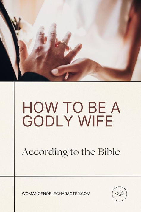 How to be a godly wife Bible studies are found everywhere, but being a godly wife means applying biblical principles like love, respect, & submission in the marriage. Prayers For Being A Good Wife, Godly Wife Bible Study, Preparing To Be A Godly Wife, How To Be A Godly Wife, Biblical Wife, Marriage Bible Study, The Good Wife's Guide, Rooted In Love, Better Wife